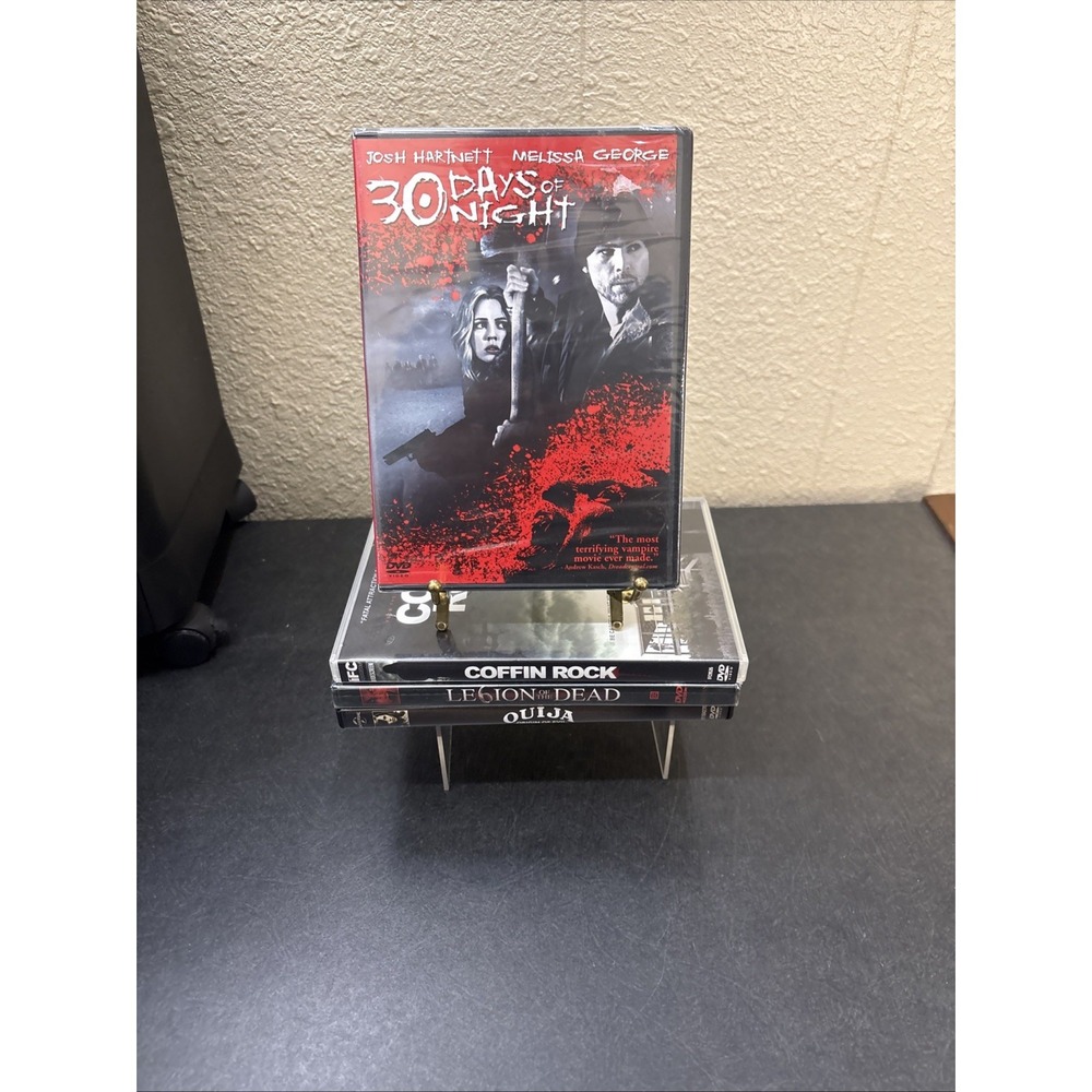 Lot of 4 Horror Movies~Ouija~30 Days of Night~Legion of the Dead~Coffin Rock